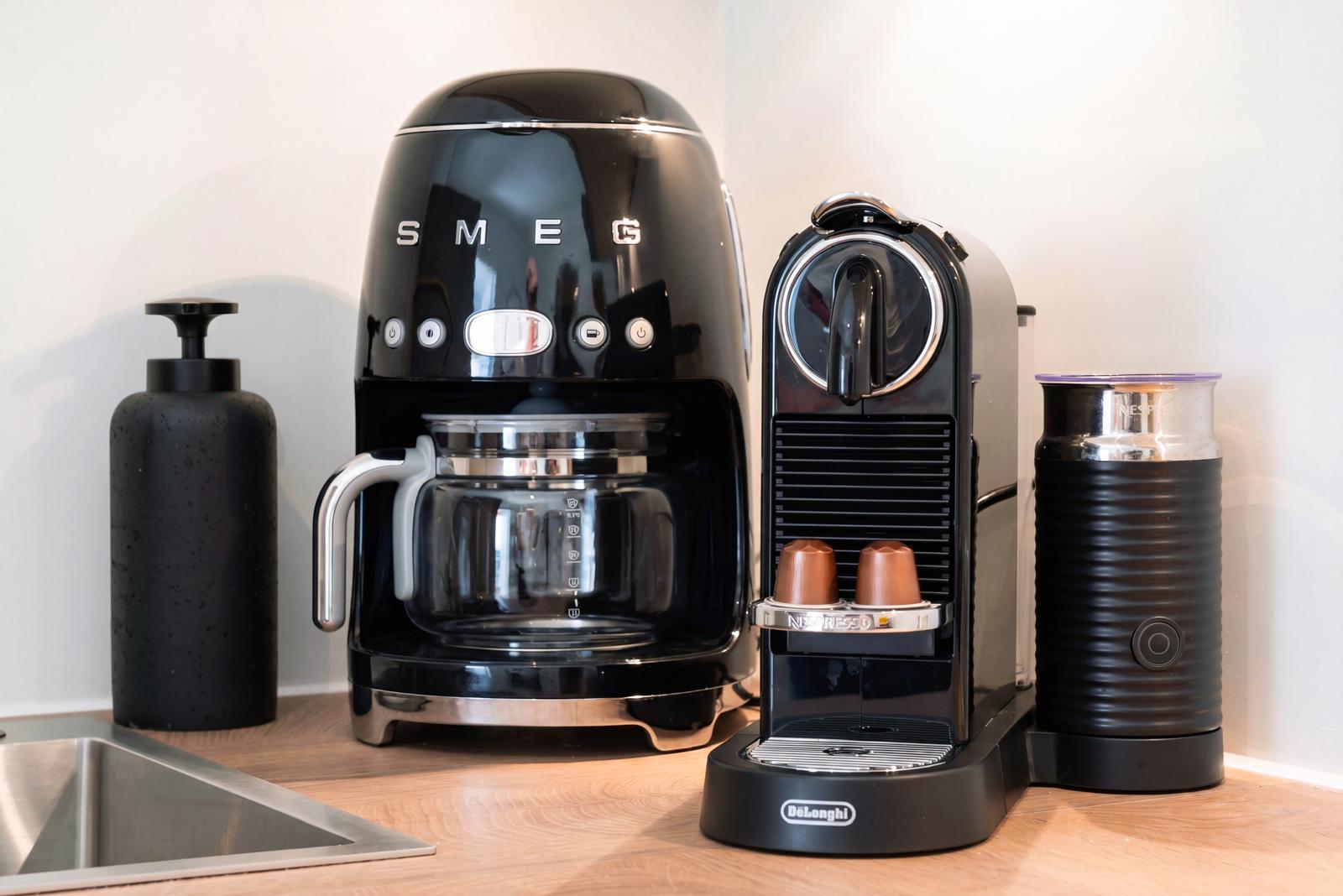 Kaffeemaschinen in der Küche